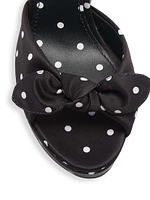 Kira 135MM Polka Dot Platform Sandals