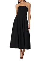 Alto Strapless Midi-Dress