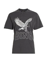 Lili Retro Eagle Cotton T-Shirt