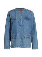 Janet Tailored Denim Jacket