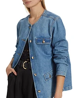 Janet Tailored Denim Jacket