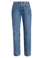 Gavin High-Rise Straight-Leg Jeans