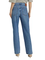 Gavin High-Rise Straight-Leg Jeans