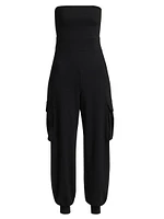 Tube Cargo Strapless Jumpsuit