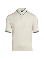 Silk Polo Shirt