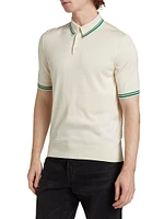 Silk Polo Shirt