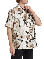 Tulip Silk Camp Shirt