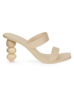 Meta Leather Sandals