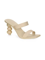Meta Leather Sandals
