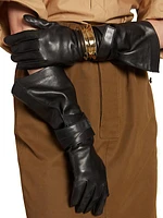 Aviator Gloves in Leather