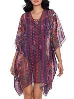 Dynasty Caftan Coverup