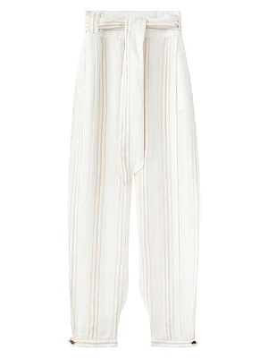 Gustel Stripe Linen Pants