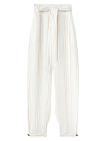 Gustel Stripe Linen Pants