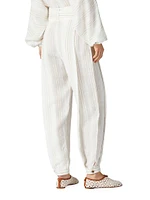 Gustel Stripe Linen Pants