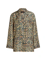 Jameela Printed Silk Shirt