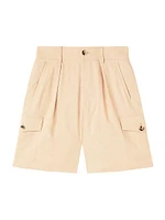 Eleazar Silk Bermuda Shorts