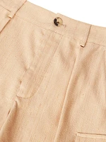 Eleazar Silk Bermuda Shorts