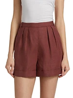 Pawel Linen Shorts