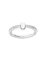 Together 18K White Gold & 0.5 TCW Diamond Ring