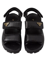 Flat Nappa Leather Sandals