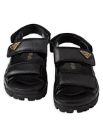 Flat Nappa Leather Sandals