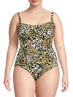 Plus Afeni One-Piece Swimsuit