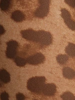 Leopard Print Tights