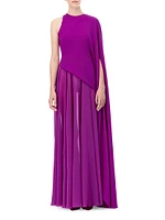 Kaftan Crêpe Chiffon Gown