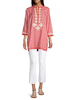 Tokyo Embroidered Cotton Tunic