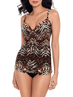 Tribal Tigress Gala Tankini Top