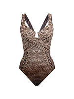 Cappadocia Crisscross Escape One-Piece Swimsuit