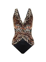 Tribal Tigress Charmer One-Piece Swimsuit