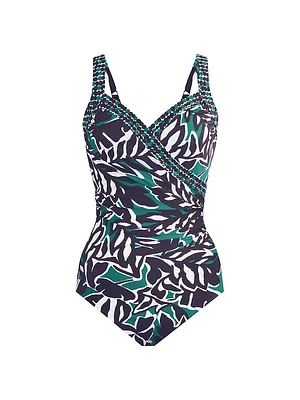 Palma Verde Sanibel Draped One-Piece Swimsuit