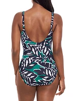 Palma Verde Sanibel Draped One-Piece Swimsuit