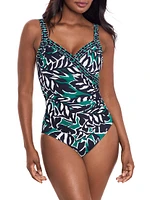 Palma Verde Sanibel Draped One-Piece Swimsuit