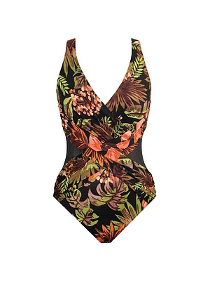 Botanico Crossover One-Piece Swimsuit