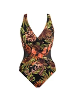 Botanico Crossover One-Piece Swimsuit