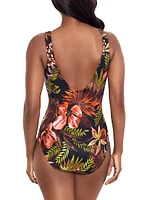 Botanico Crossover One-Piece Swimsuit