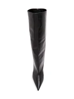 Cheope Tube 100MM Leather Boots