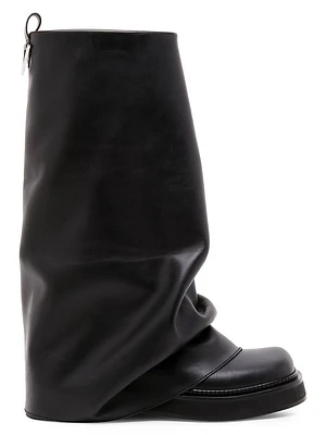 Robin Leather Combat Boots