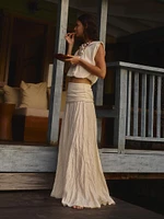 Light And Sound Maxi Skirt