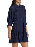 Alianna Belted Shirtdress