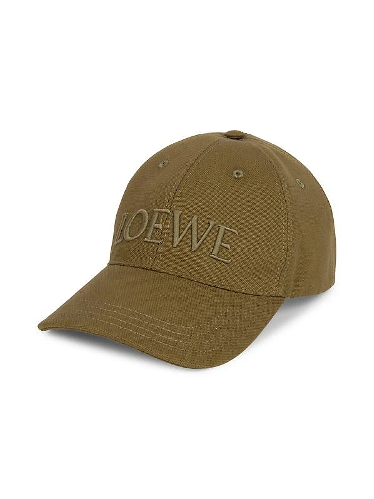 LOEWE x Paula's Ibiza Logo-Embroidered Cotton Baseball Cap