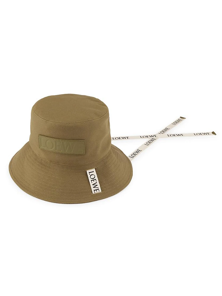 LOEWE x Paula's Ibiza Fisherman Logo Bucket Hat