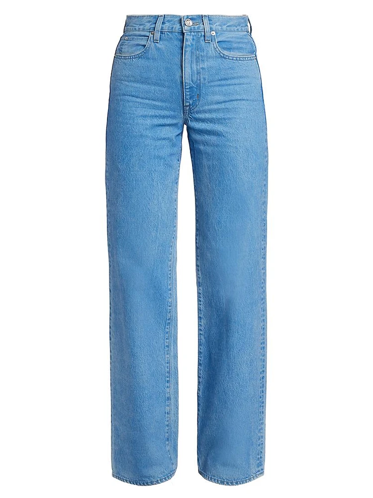 Grace Mid-Rise Straight Jeans