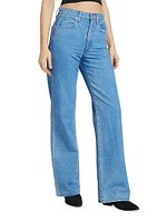 Grace Mid-Rise Straight Jeans