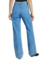 Grace Mid-Rise Straight Jeans