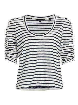 Netto Striped Cotton T-Shirt