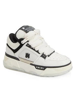 MA-1 Leather Sneakers