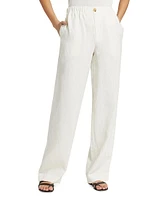 Utility Hemp Straight-Leg Pants